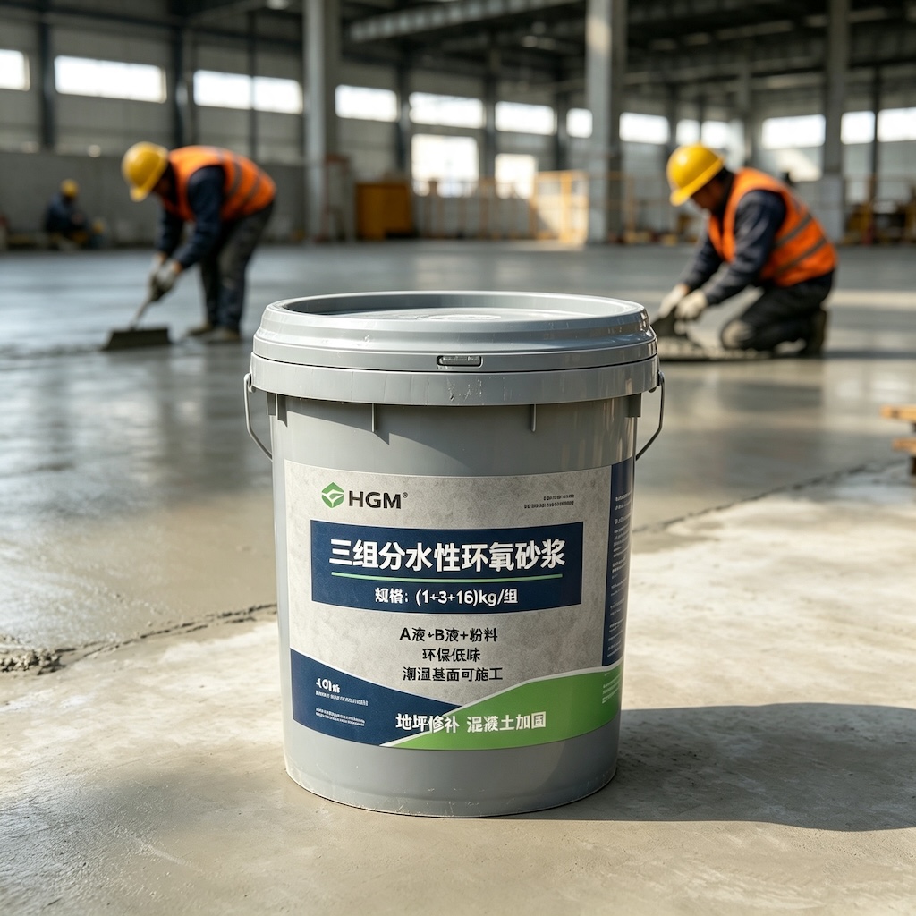 周村三组份水性环氧砂浆